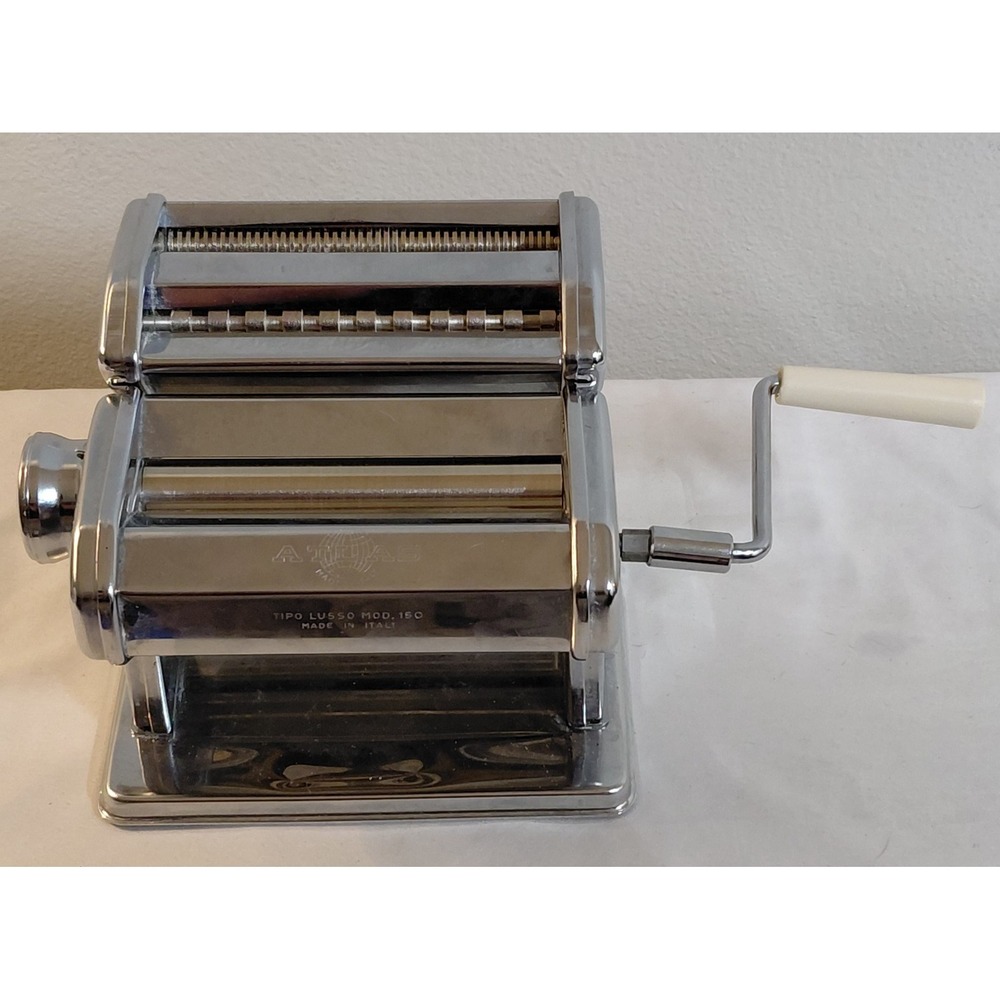 Marcato Atlas 150 Pasta Maker Machine Tipo Lusso Made In Italy Manual Roller